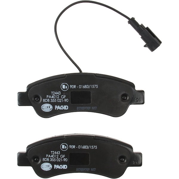 Pagid Brakes Ram Promaster 1500 15-14/Promaster 2500 Brake Pad Set-D, 355021901 355021901 - main